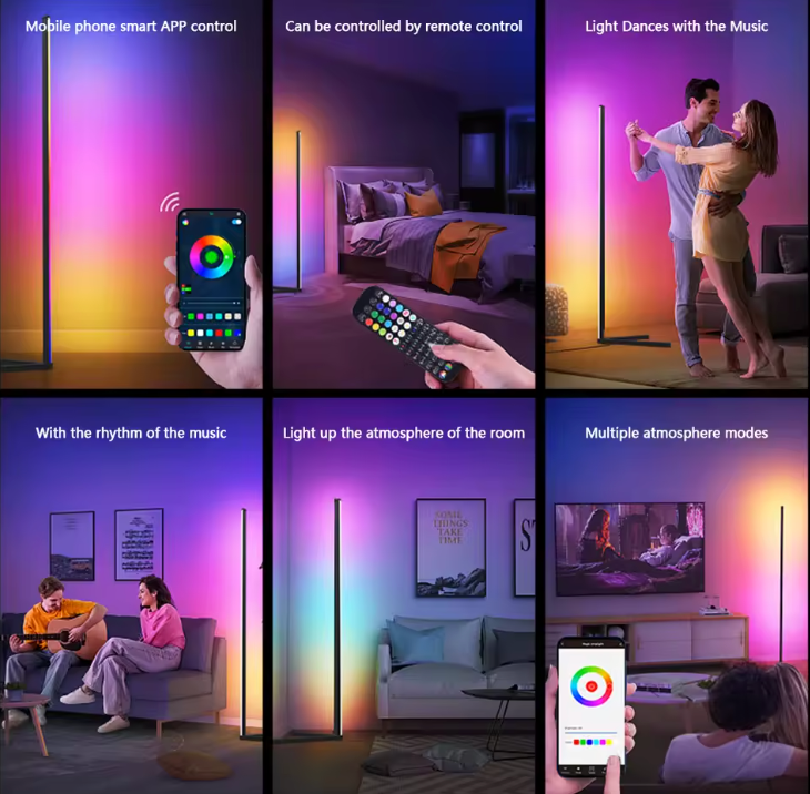 LED - hoeklamp